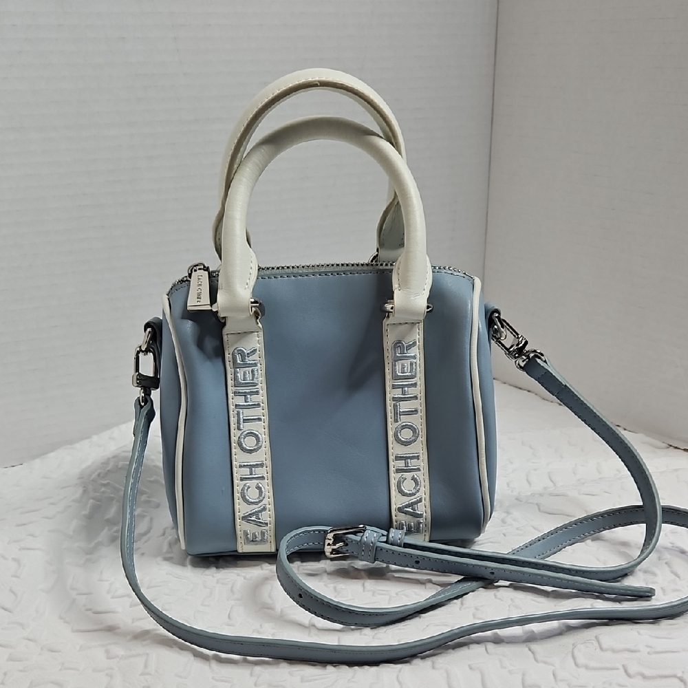 EACH + OTHER MINI BAG / CROSSBODY BLUE-WHITE